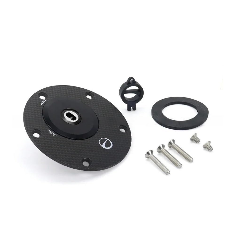 Motorrad Tankdeckel Für Aprilia RS660 Für TUONO660 Kraftstoff Tank Kappe Quick Release Anti-Diebstahl Lock Cover Kit RS 660 Sport Zubehör von QOFYCNSKGF