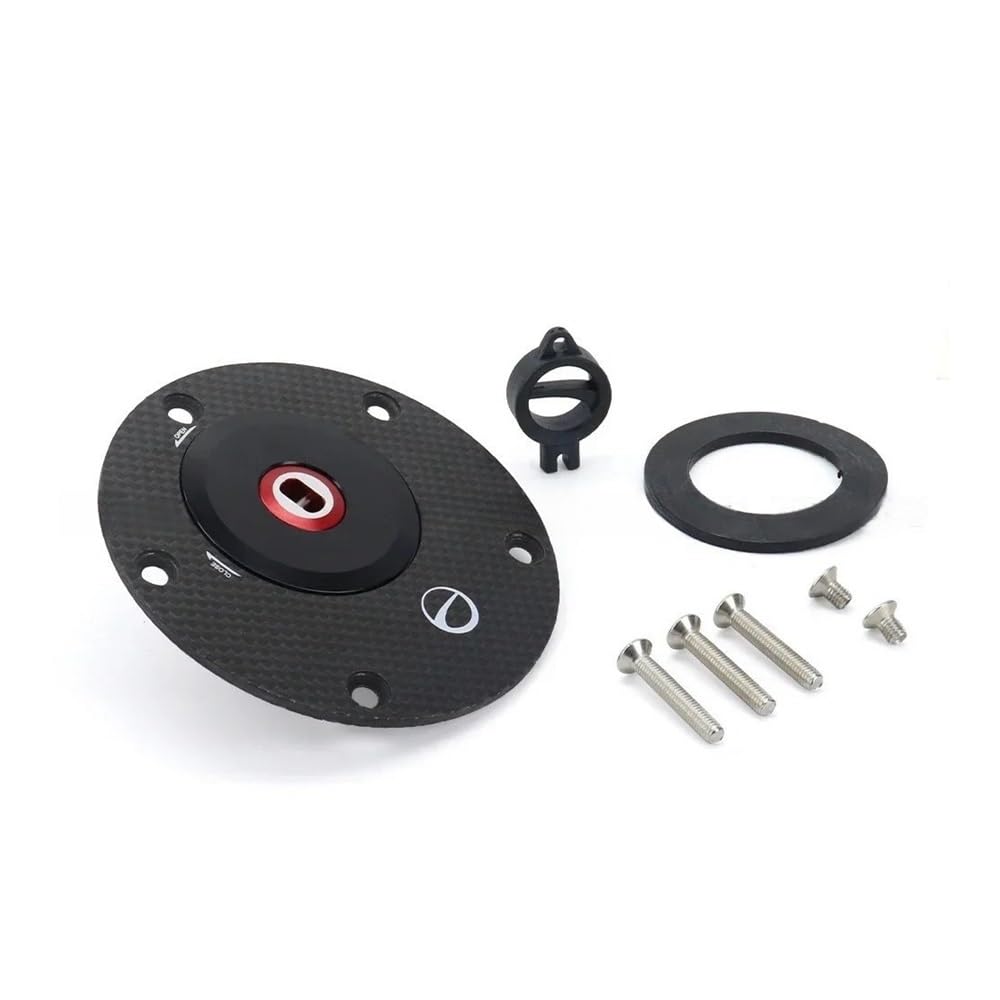 Motorrad Tankdeckel Für Ya&maha YZF-R1 R1M YZF R7 R6 R15M Quick Release Anti-Diebstahl Lock Cover Kit Zubehör Kraftstoff Tank Kappe von QOFYCNSKGF