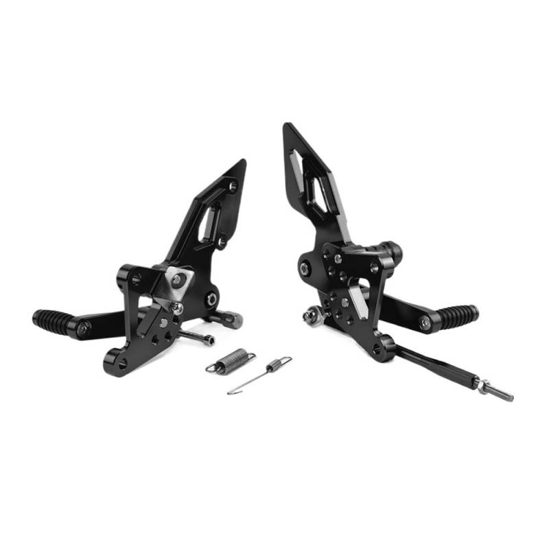 Fußstützen Zubehör R25 R3 MT25 MT03 Einstellbare Fußrastenanlage Hinten Set Für Yam&aha MT-03 YZF R 25 2014-2023 MT 03 25 Motorrad Fußstützen Fußrasten Fußrasten von QOPUYNH