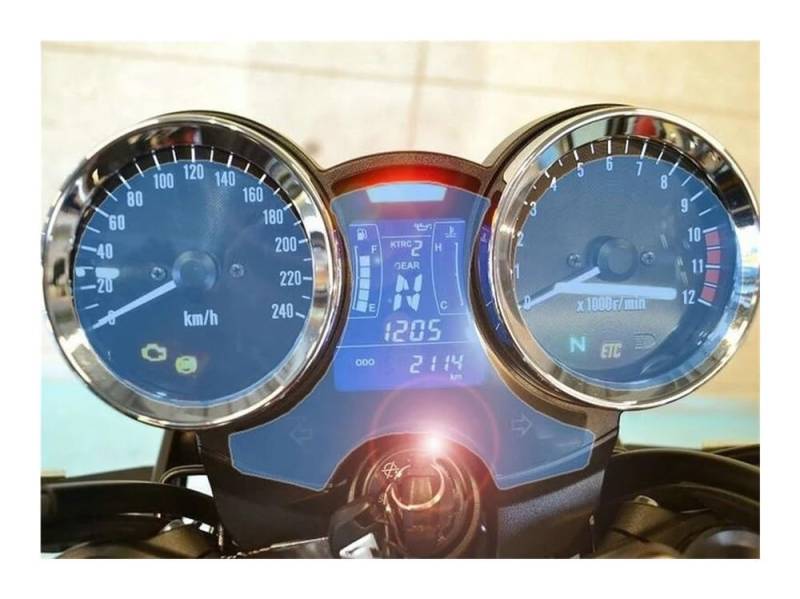 Instrumentenmembran 1 Stück Motorrad -Computer-geschwindigkeitsmesser-grüne Instrumente Schutz Film Für Kaw&asaki Z900RS 2017-2019 von QOPUYNH