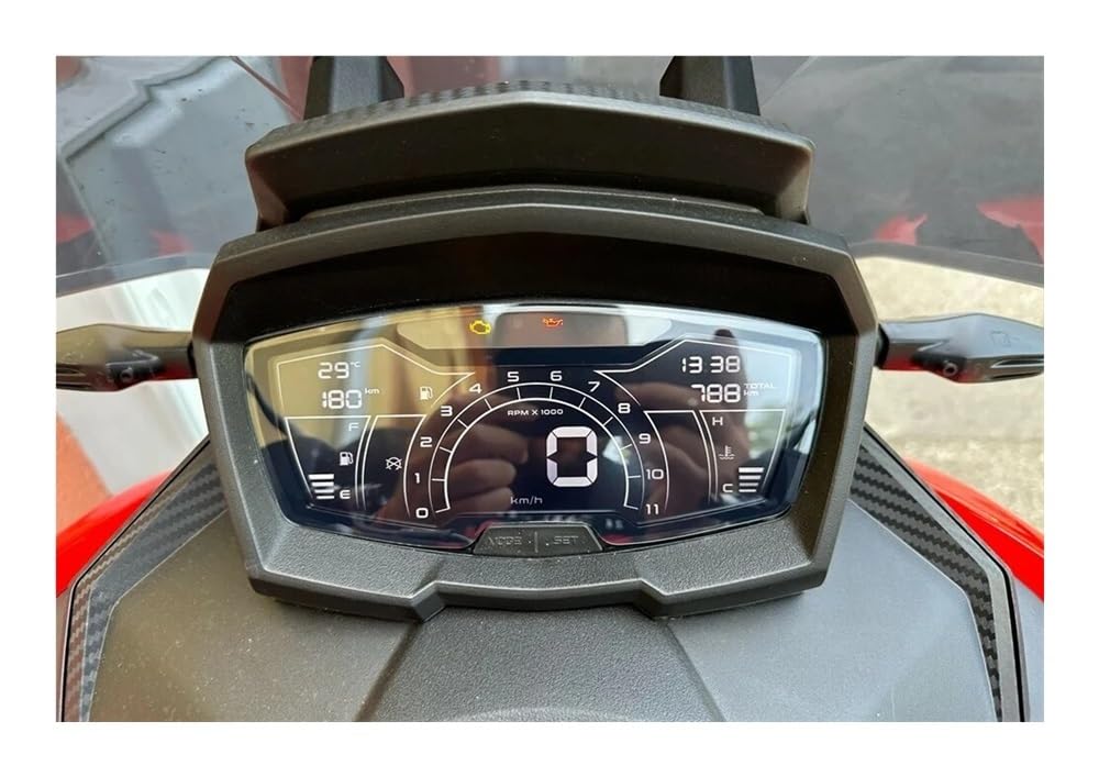 Instrumentenmembran Für Aprilia SR GT 200 SRGT125 SRGT200 Motorrad Scratch Cluster Screen Dashboard Bildschirm Schutz Instrument Film von QOPUYNH