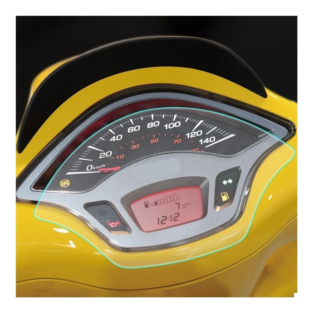 Instrumentenmembran Schutzfolien TPU-Instrumenten-Tachometer-Schutzfolie Für Vespa Sprint Primavera 150 125 Prima Sprint 150 125 von QOPUYNH