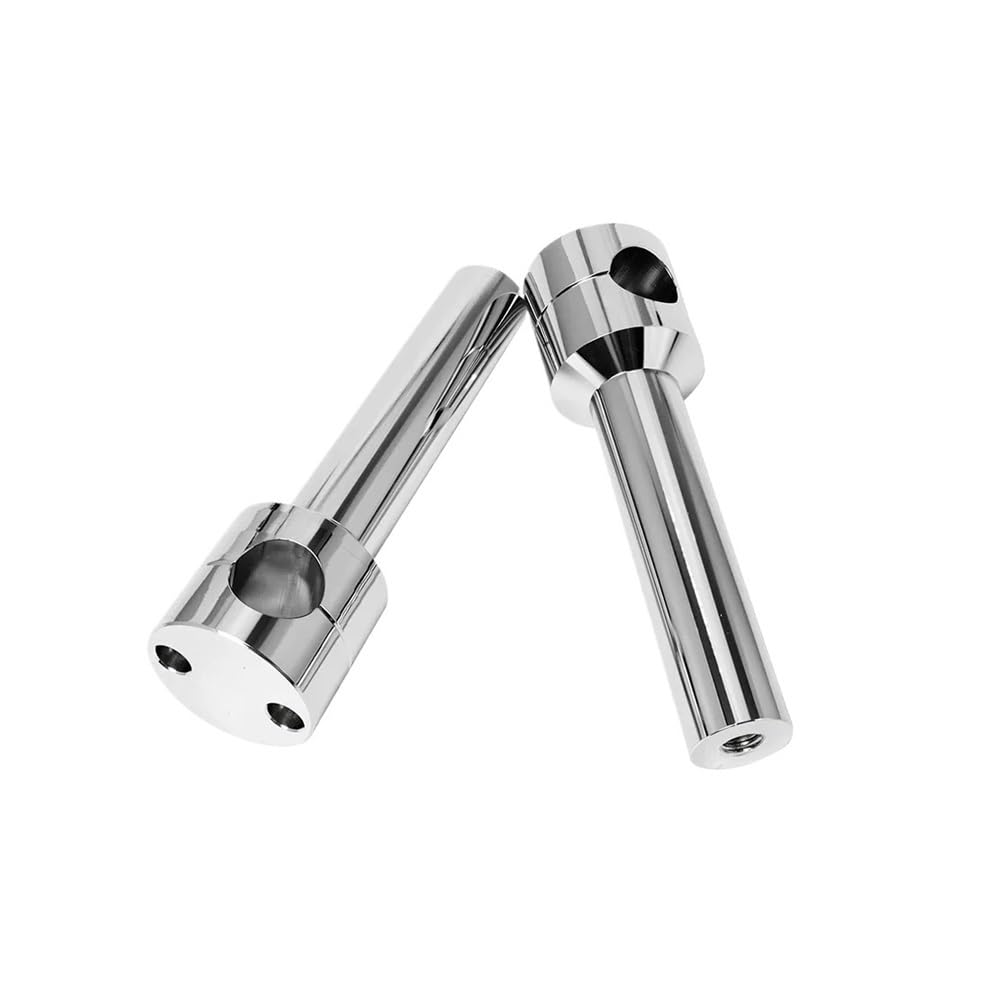 Klemmadapter Riser Motorrad Zubehör Lenker Riser Clamp Mount Adapter Kit Runde 22/25mm Aluminium Für Ha&rley Für Yam&aha ATV Dirt Bike Riser von QOPUYNH