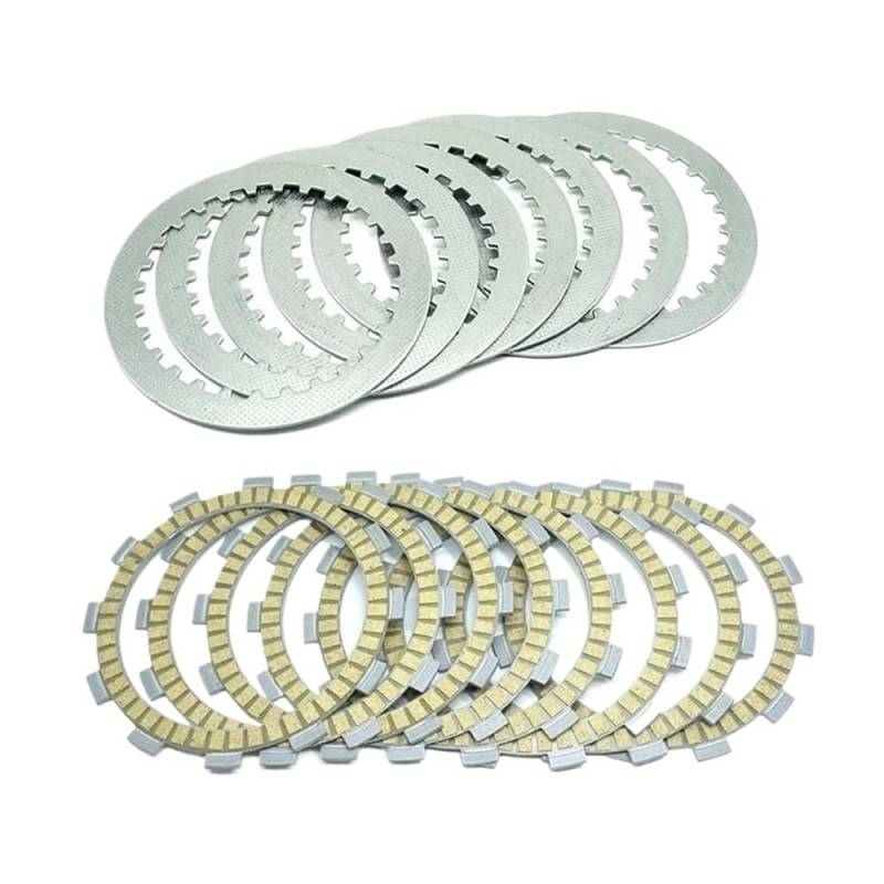 Motorrad-Kupplungsreibscheiben Für Für Bandit GSF600 S 1995-2004 Für GSF600S 1996-2004 Motorrad Fiber Kupplung Reibung Disc Stahl Platten Kit von QOPUYNH