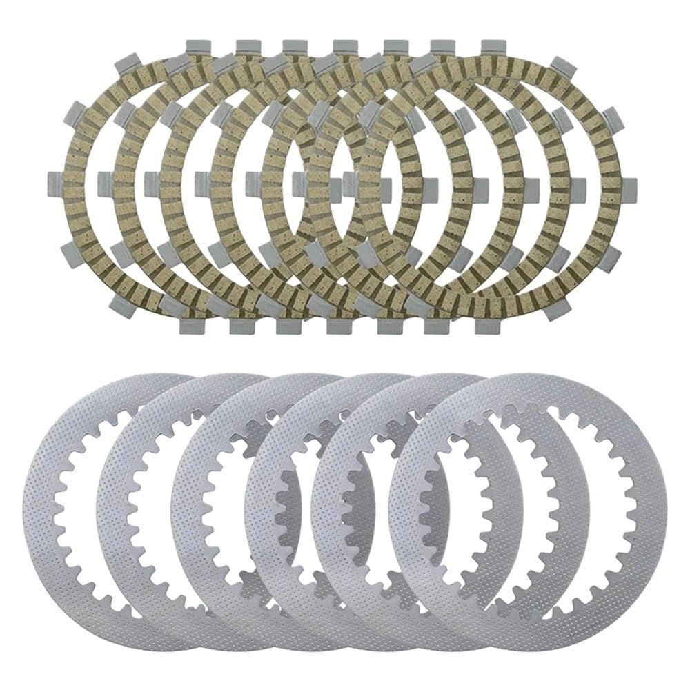 Motorrad-Kupplungsreibscheiben Für Ka&wasaki KDX200 KL250 KLX250 KLX250R KLX250S KLX300R KLX250SR KL 250 Motorrad Teil Kupplung Platten Reibung Disc Kit von QOPUYNH