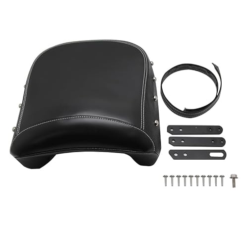 Motorrad Sitz Motorrad Hinten Kissen Beifahrer Sitz Pad Schwarz Braun Leder Für 2014 2015 2016 2017 2018 2019 Für Chief Für Roadmaster von QOPUYNH