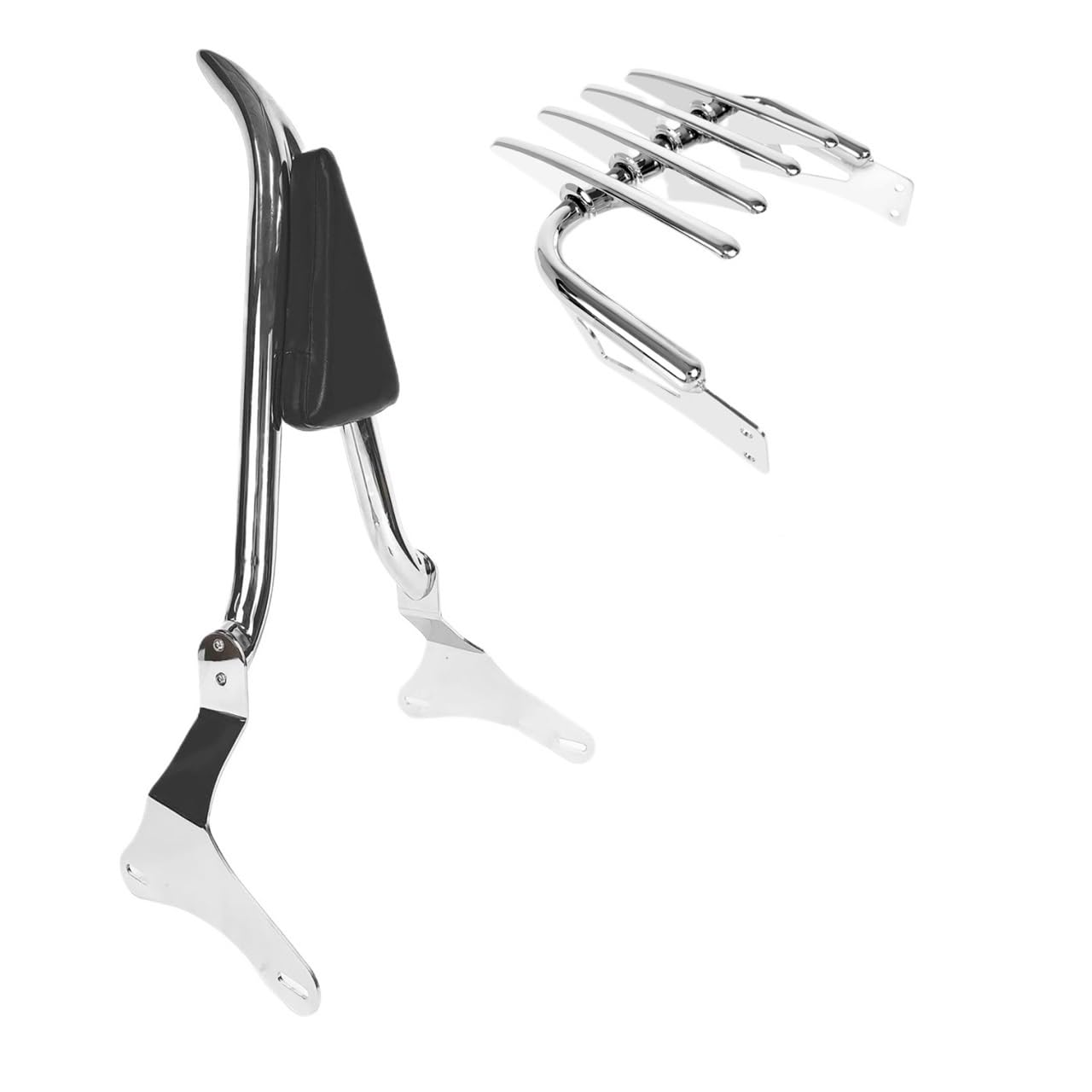 Rückenlehne Gepäckträger Für Kaw&asaki Für Vu&lcan VN 1700 Für Vaquero VN1700 2011-2023 Hinten Gepäck Rack Passagier Sissy Bar Rückenlehne von QOPUYNH