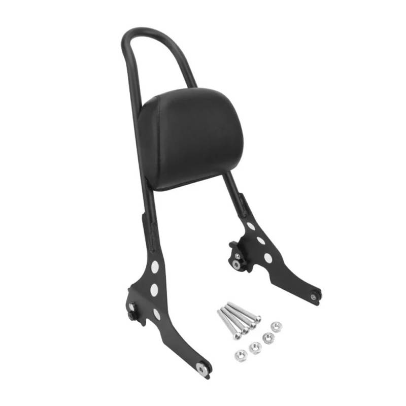 Rückenlehne Gepäckträger Motorrad Schwarz Abnehmbare Passagier Hinten Rückenlehne Sissy Bar Für Ha&rley Für Sportster XL883 1200 X48 Für Forty Eight 2004-2023 von QOPUYNH