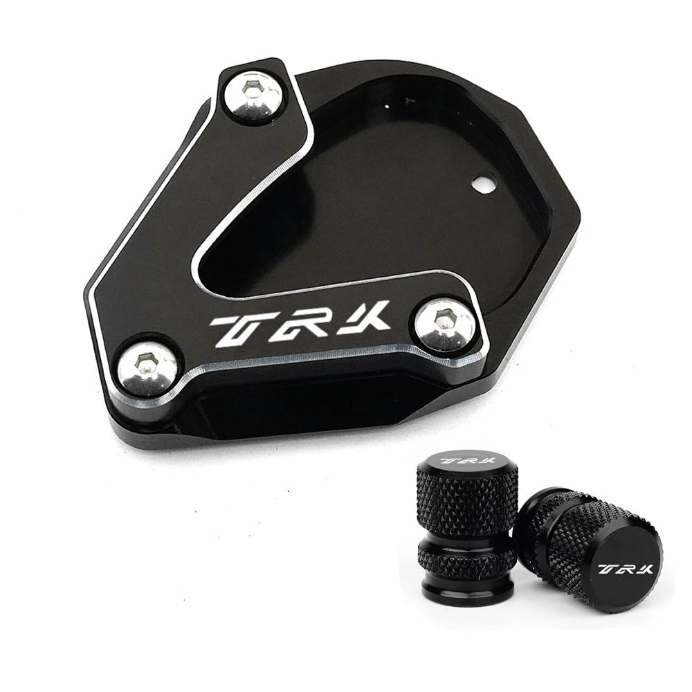 Seitenständer Platte Für TRK502 2023 TRK 502 2022 2021 2020 Motorrad CNC Ständer Seitenständer Verlängerung Pad Stützplatte Reifen Ventilkappen von QOPUYNH