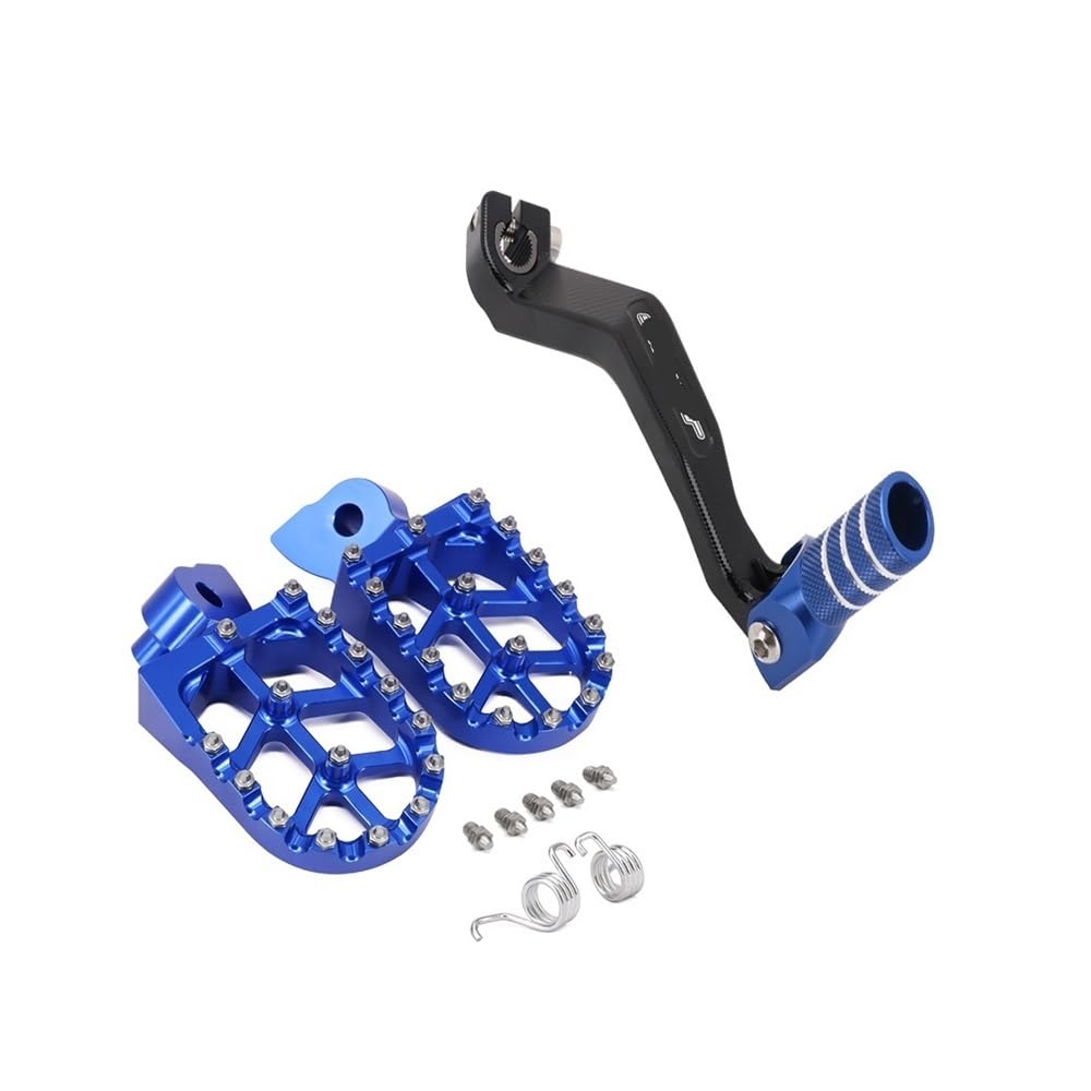 Shifter Pedal Links Getriebe Motorrad CNC Bremse Shifter Hebel Fußrasten Pedale Für Yam&aha YZ125 YZ250 YZ125X YZ250X YZ125G YZ250G YZ 125 250 2005-2020 von QOPUYNH