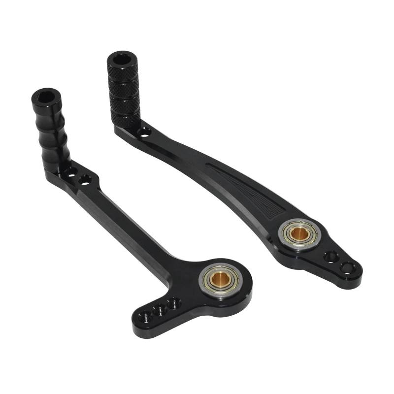 Shifter Pedal Links Getriebe Motorrad Einstellbare Dual Lager Shifter Schalthebel Pedal Mit Fußrasten Fußrastenanlage Hinten Set Schalthebel Schalthebel von QOPUYNH