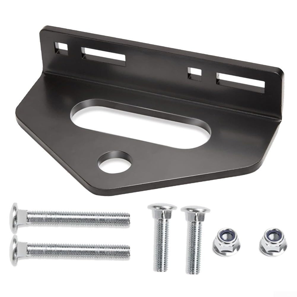 QOXEZY Abschlepphaken Rasenmäher Anhänger Haken Metall Heavy Duty Abschlepphaken Heavy Duty Anhängerkupplung Kit für ATVs, UTV, Rasenmäher, Traktoren von QOXEZY