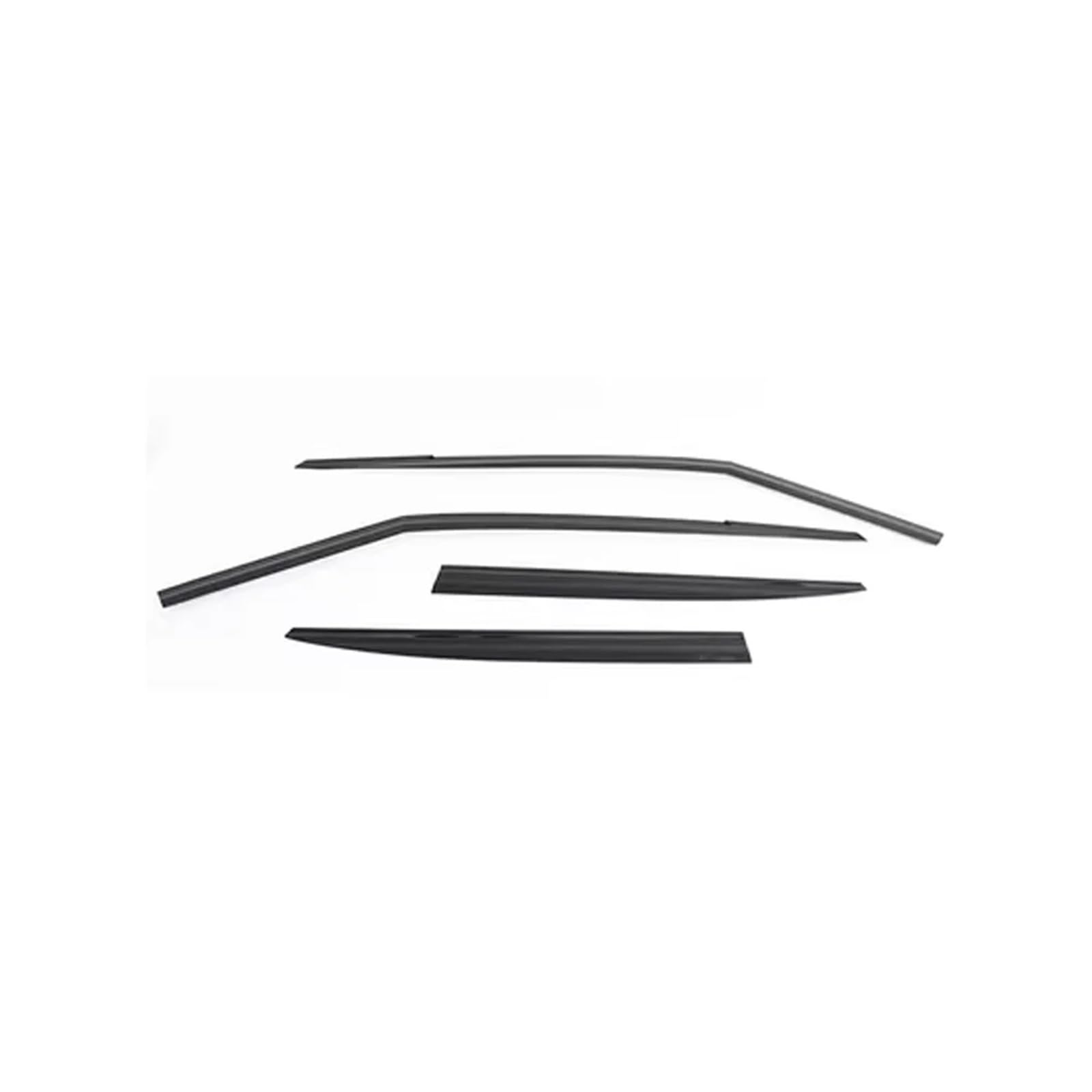 QOZO Autofenster-Visier passend for Kia EV6 CV GT-Line 2022~2024 Tür-Rauchabweiser-Entlüftungsschutz-Abdeckung Markisen Sonne Regen Augenbraue Zubehör von QOZO