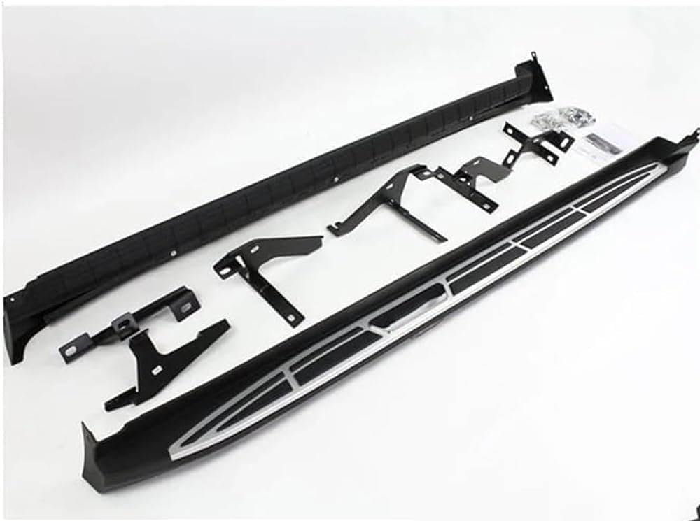Auto Trittbretter Seitenschweller für Lexus NX300 NX300h NX200T 2015-2021, Auto Seitenschweller Anticrash Seitentrittleistenpedale, Auto Seitenschürze Seitenrock Body Kit von QPDDFG