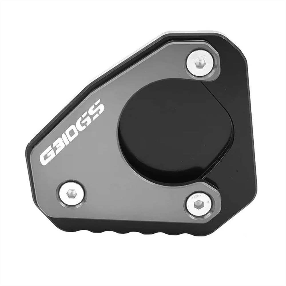 QPKRVUWS Motorrad Kickstand Für BM&W G310GS G 310GS G 310 GS 2017 2018 Motorrad Kickstand Verlängerungsplatte Fuß Seitenständer Vergrößern Pad von QPKRVUWS