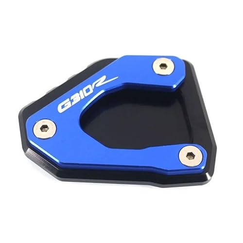 QPKRVUWS Motorrad Kickstand Für BM&W G310GS G310R G310 GS G310 R 2017 2018 Motorrad CNC Kickstand Fuß Seitenständer Verlängerung Pad Stützplatte Vergrößern Ständer von QPKRVUWS