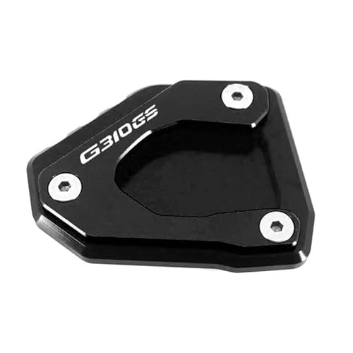 QPKRVUWS Motorrad Kickstand Für BM&W G310GS G310R G310 GS G310 R 2017 2018 Motorrad CNC Kickstand Fuß Seitenständer Verlängerung Pad Stützplatte Vergrößern Ständer von QPKRVUWS