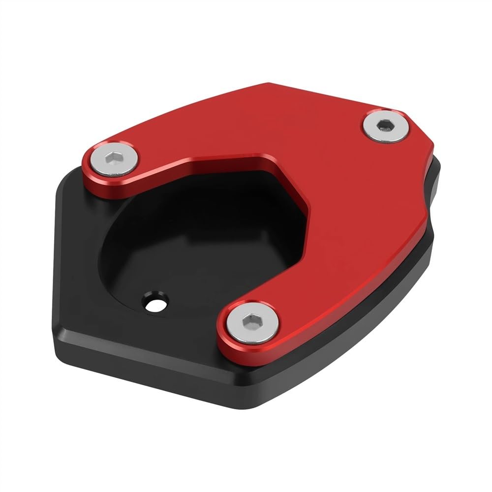 QPKRVUWS Motorrad Kickstand Für Kawasaki Eliminator 400 2023-2024 Motorrad Ständer Fuß Seite Stehen Vergrößern Verlängerung Platte Pad Motorrad Zubehör von QPKRVUWS