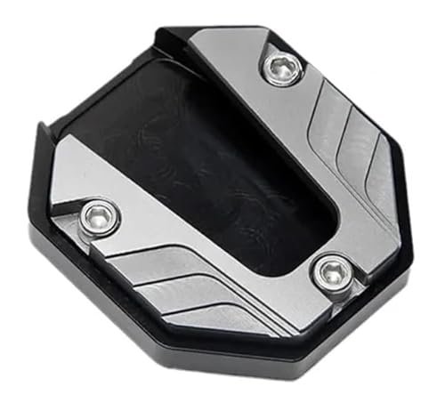 QPKRVUWS Motorrad Kickstand Für Kawasaki Für YAM&AHA Für h&ond&a Für Suzuki Dirt Bike Motorrad Roller Ständer Extender Fuß Seite Stehen Verlängerung Pad Unterstützung Platte von QPKRVUWS