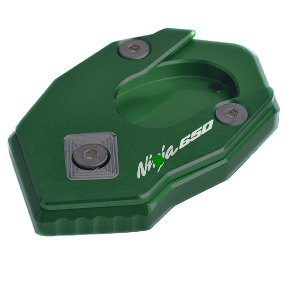 QPKRVUWS Motorrad Kickstand Für Kawasaki NINJA650 2013-2018 Ninja 650 Motorrad Ständer Fuß Seite Stehen Verlängerung Pad Unterstützung Platte Vergrößern Stehen von QPKRVUWS