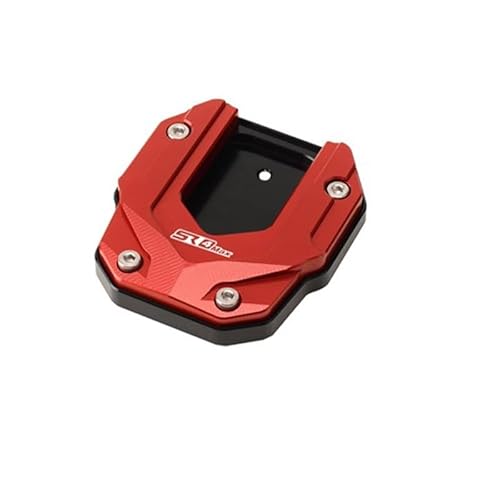 QPKRVUWS Motorrad Kickstand Für VOGE SR4MAX 350 SR4 MAX SR 4 MAX Sr4 Max Motorrad Ständer Fuß Seite Stehen Vergrößern Verlängerung Pad Unterstützung Platte Teile von QPKRVUWS