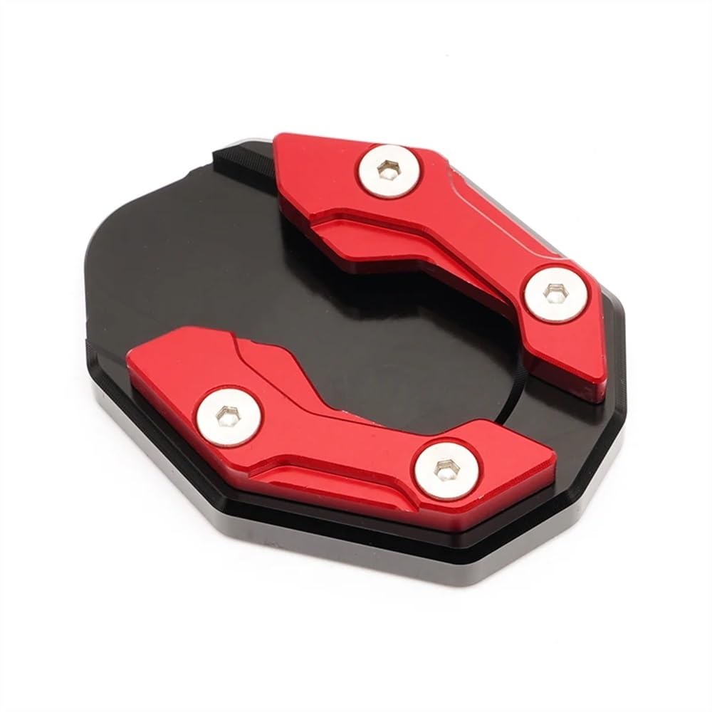 QPKRVUWS Motorrad Kickstand Für YAM&AHA XAMX300 Xmax 300 X-MAX 350 2015-2021 2020 2019 CNC Motorrad Kickstand Seitenständer Vergrößern Fußverlängerung Pad von QPKRVUWS