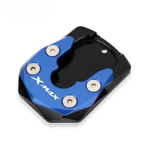 QPKRVUWS Motorrad Kickstand Für YAM&AHA XMAX300 XMAX300 X-MAX 300 X-MAX300 2023 + Motorrad CNC Ständer Fuß Seite Stehen Verlängerung Pad Unterstützung Platte von QPKRVUWS