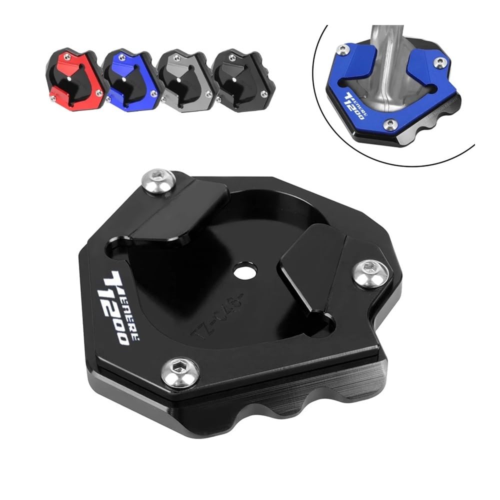 QPKRVUWS Motorrad Kickstand Für YAM&AHA XT 1200 Z Tenere 1200 XT1200Z XT1200ZE Motorrad CNC Ständer Fuß Seite Stehen Verlängerung Pad Unterstützung Platte von QPKRVUWS