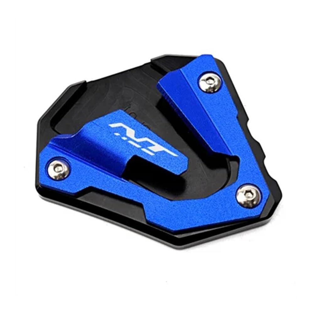 QPKRVUWS Motorrad Kickstand Für h&ond&a NT 1100 NT1100 Nt1100 2021-2023 Motorrad Zubehör CNC Ständer Fuß Seite Stehen Verlängerung Pad Unterstützung Platte von QPKRVUWS