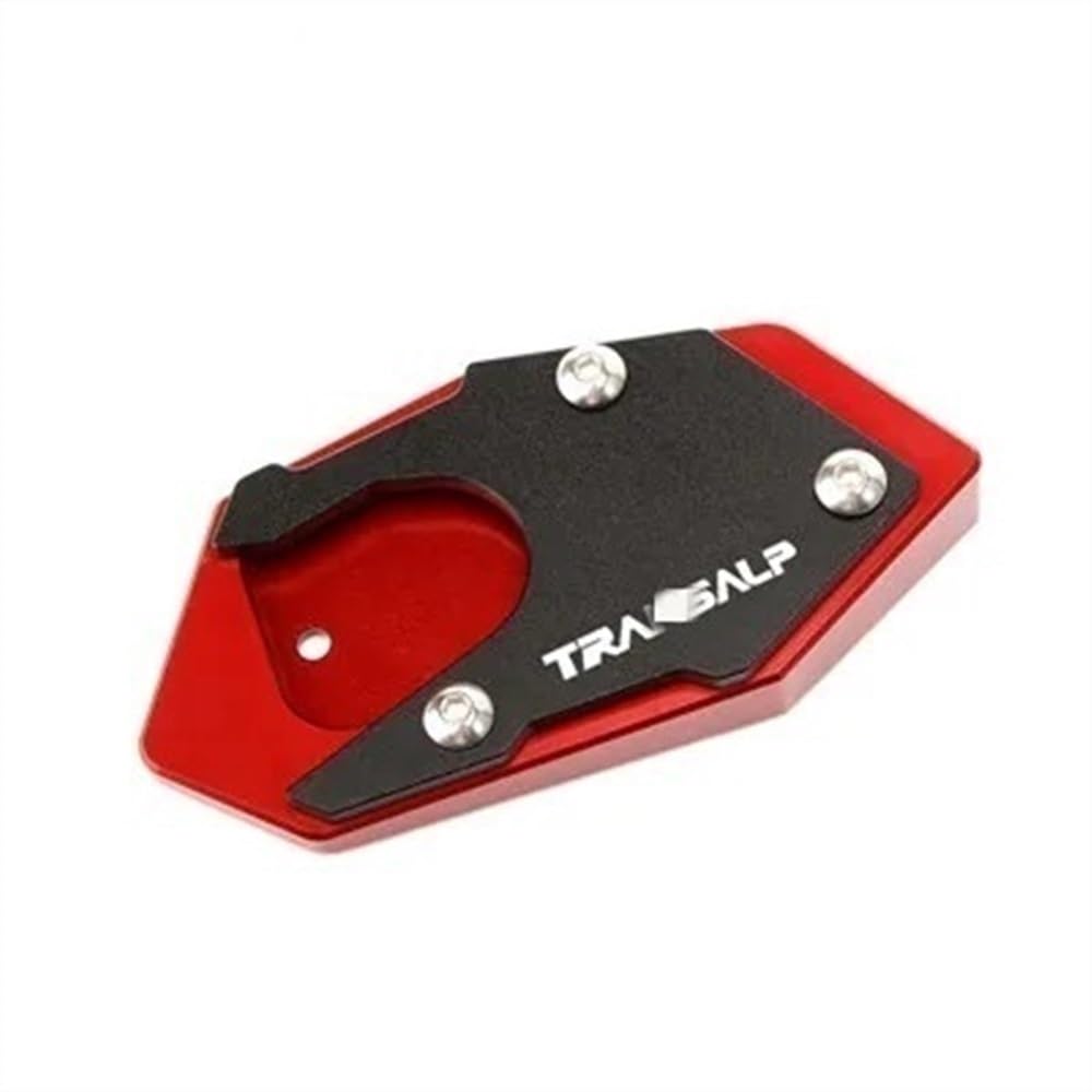 QPKRVUWS Motorrad Kickstand Für h&ond&a TRANSALP 650 700 XLV 650 700 TRANSAL Motorrad CNC Aluminium Ständer Fuß Seite Stehen Verlängerung Pad Unterstützung Platte von QPKRVUWS