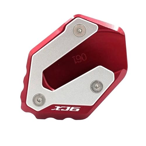 QPKRVUWS Motorrad Kickstand Motorrad CNC Kickstand Fuß Seitenständer Verlängerung Pad Stützplatte Vergrößern Für YAM&AHA XJ6 XJ6F XJ6N Diversion 2009-2015 von QPKRVUWS