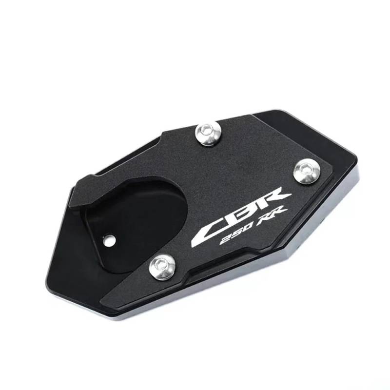 QPKRVUWS Motorrad Kickstand Motorrad CNC Kickstand Seite Stehen Verlängerung Pad Enlarger Unterstützung Platte Für h&ond&a CBR250RR CBR250 RR CBR 250RR 2017-2022 2023 von QPKRVUWS