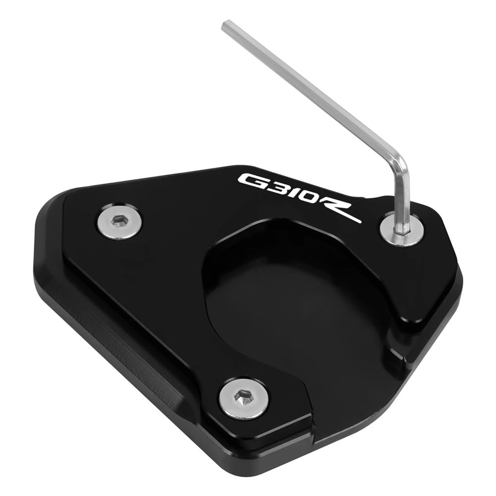 QPKRVUWS Motorrad Kickstand Motorrad CNC Ständer Verlängerung Pad Fuß Seite Stehen Verlängerung Platte Für BM&W G310GS G310R G310 RG 310 GS G 310R 2022 2023 von QPKRVUWS