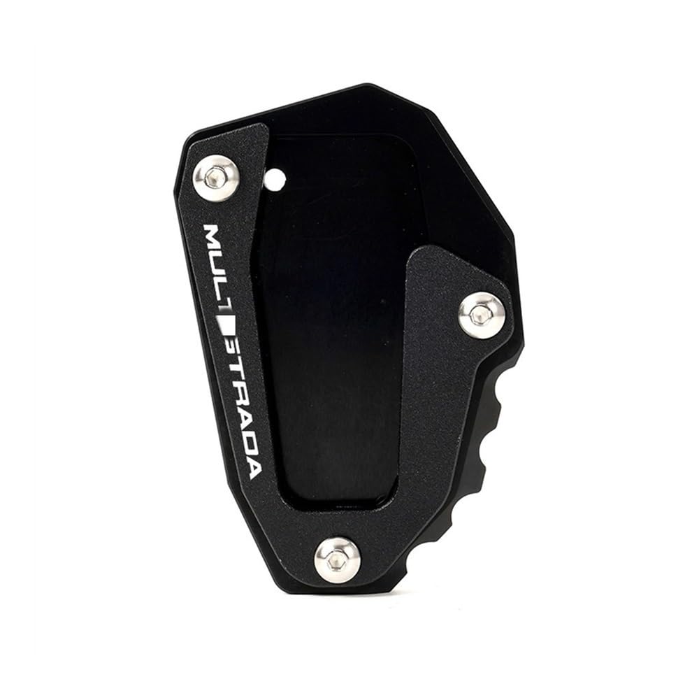 QPKRVUWS Motorrad Kickstand Motorrad Ständer Seite Stehen Verlängerung Pad Ventil Kappen Für Du&Cati Multistrada 950 1100 1260 1200 S GT 1200S V4 Zubehör von QPKRVUWS