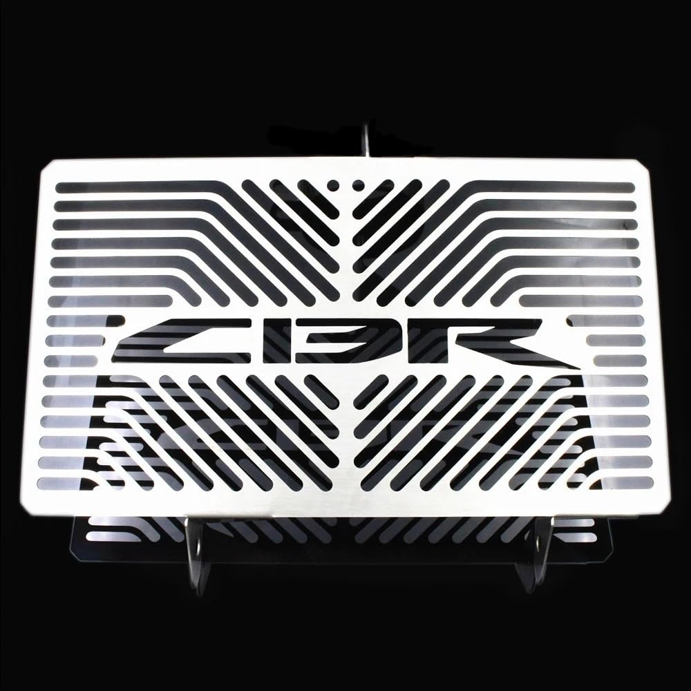 QPKRVUWS Motorrad Kühlerschutz Silber Motorrad Zubehör Kühler Schutzfolie Grille Grill Abdeckung Für H&ond&a CBR 250 R /250R CBR250 R CBR250R 2010-2013 von QPKRVUWS