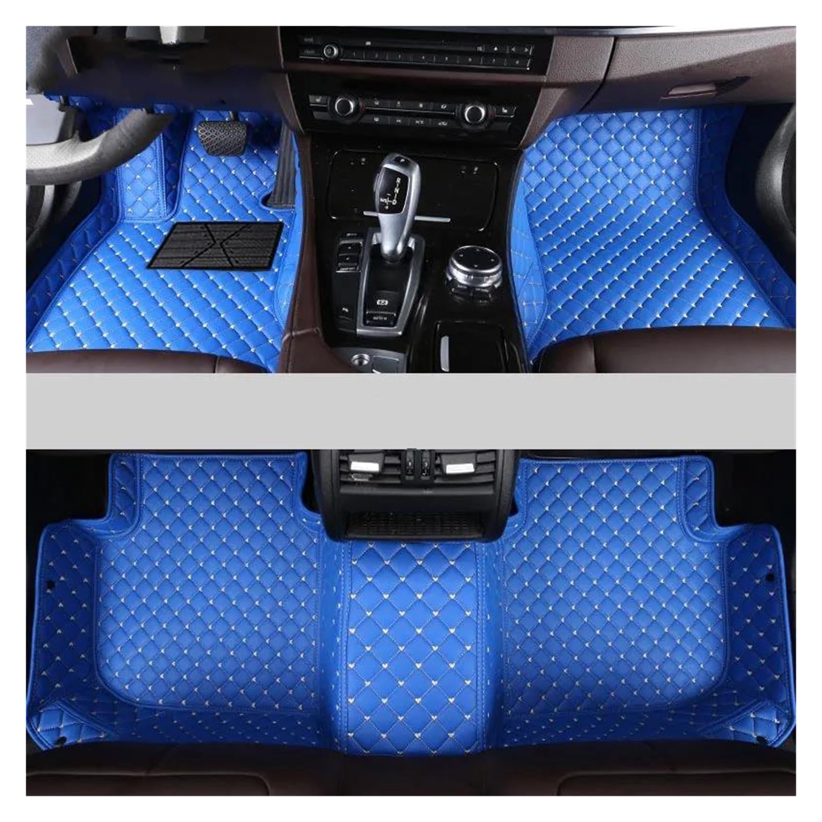 Autoteppiche LHD Für Benz Für B-KLASSE Für W245 2005-2010 2011 Anti-Rutsch-Auto-Innenraum-Styling Antifouling-Fußmatten Autofußmatten(Blue) von QPRPWHZI