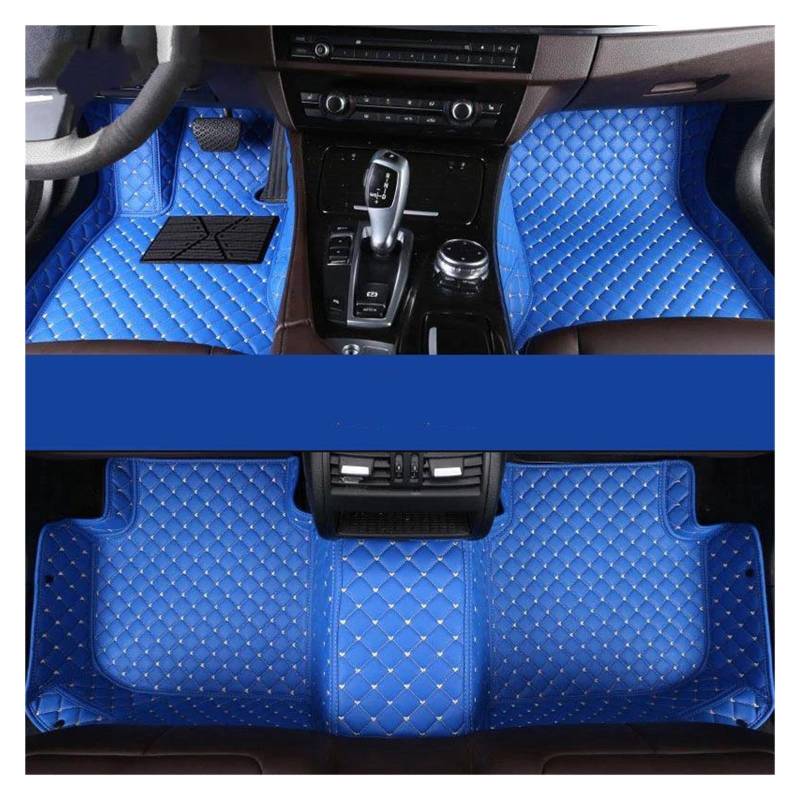 Autoteppiche LHD Für Benz Für SL 2013-2017 2018 2019 2020 2021 2022 2023 Auto Zubehör wasserdichte Auto Innen Styling Autofußmatten(Blue) von QPRPWHZI