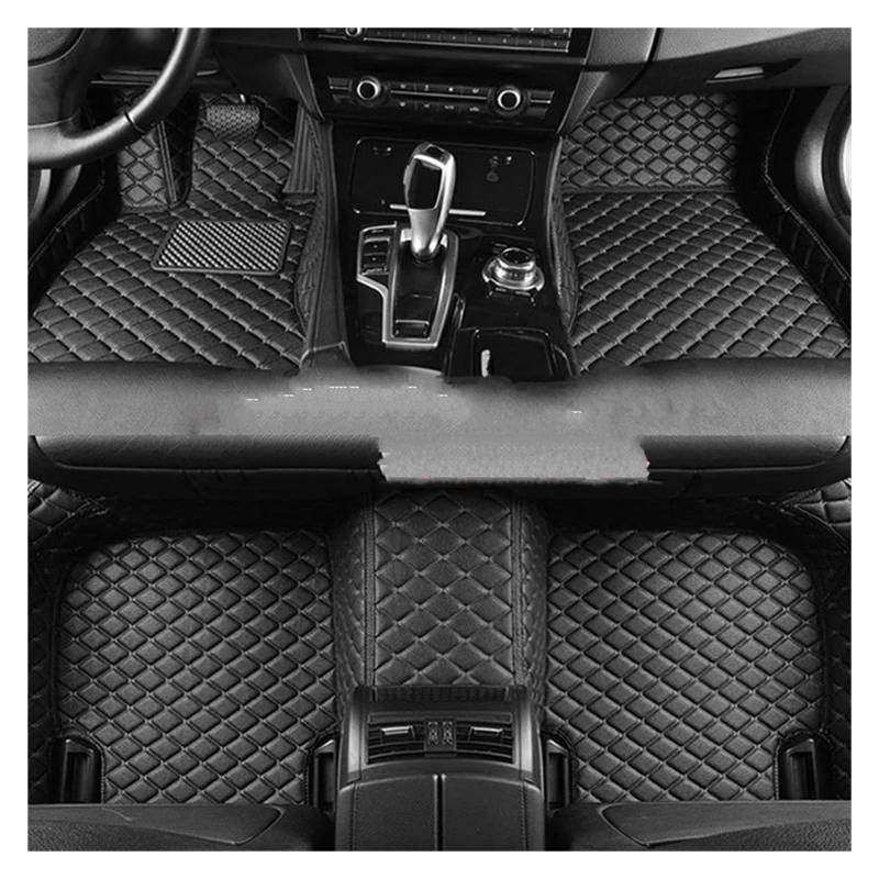 Autoteppiche LHD Für Chevy Für Onix Für Prisma 2016 2017 2018 2019 wasserdichte Fuß Pads Innen Anti-fouling Zubehör Autofußmatten(LHD 3pcs blk Black) von QPRPWHZI