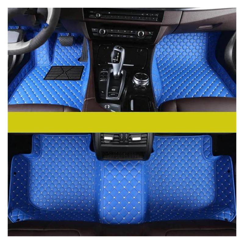 Autoteppiche LHD Für Toyota Für 4Runner 2002-2023 Anti-Slip Zubehör Auto Interior Styling Anti-fouling Fußmatten Autofußmatten(Blue) von QPRPWHZI