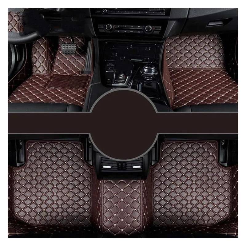 Autoteppiche LHD Für Volvo Für C30 Auto Interior Styling Antifouling Fußmatten Zubehör Autofußmatten(Coffee) von QPRPWHZI