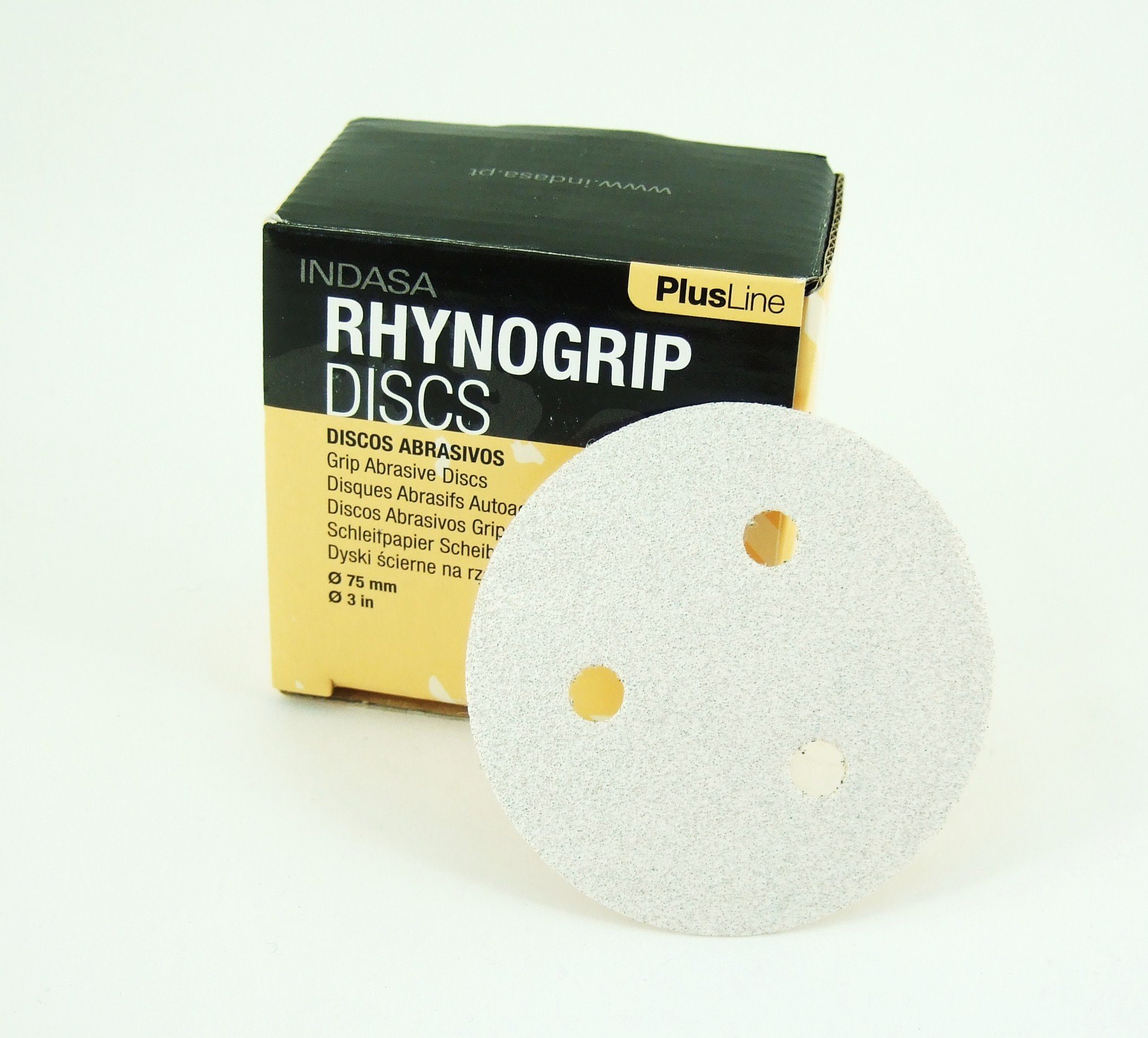 INDASA RHYNOGRIP 7,6 cm/75 mm mit Scheiben P120 Pack 50 von QPaints