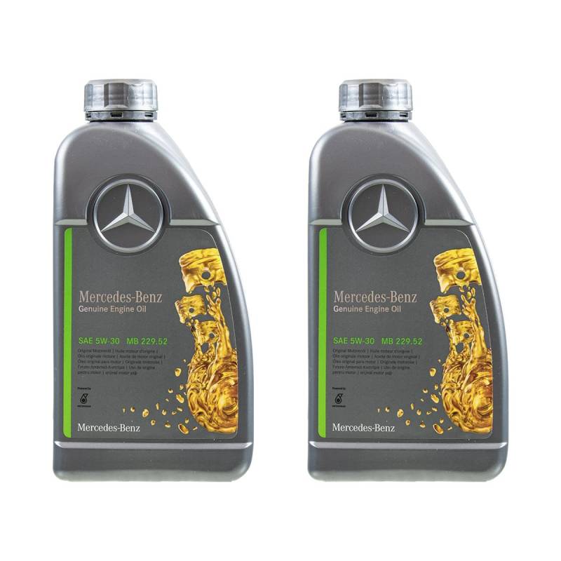 2x1L MB Synthetic Motoröl 5W-30 229.52 A 001 989 37 01 BGA6 von Diederichs