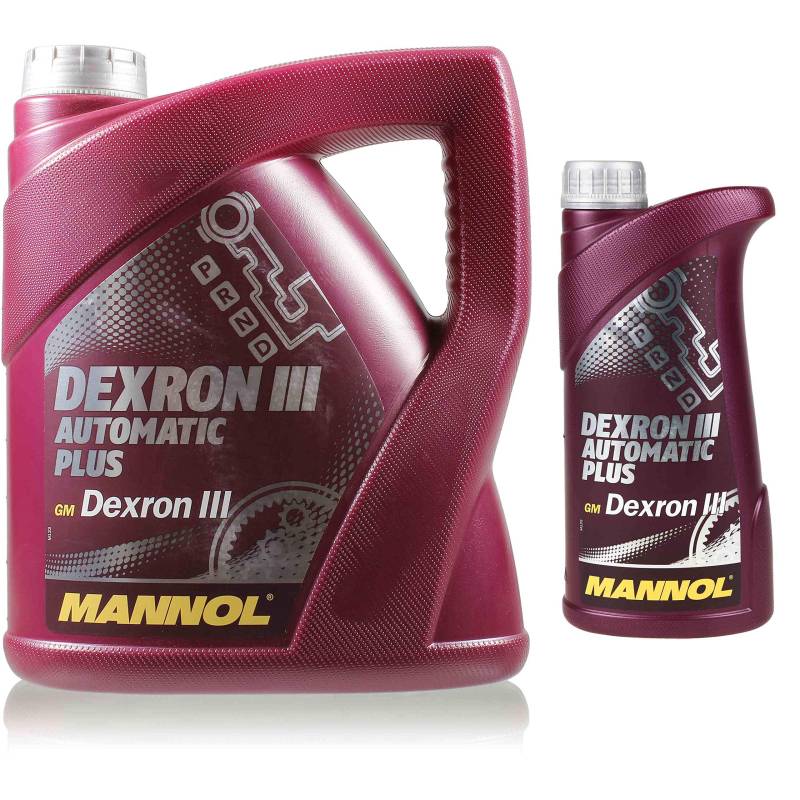 5 Liter Original MANNOL Automatikgetriebeöl Dexron III Automatic Plus Gear Oil von Diederichs