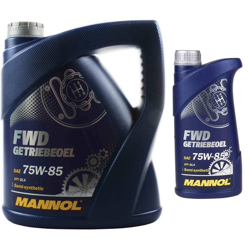 5 Liter Original MANNOL Getriebeöl FWD Getriebeoel 75W-85 API GL 4 von Diederichs