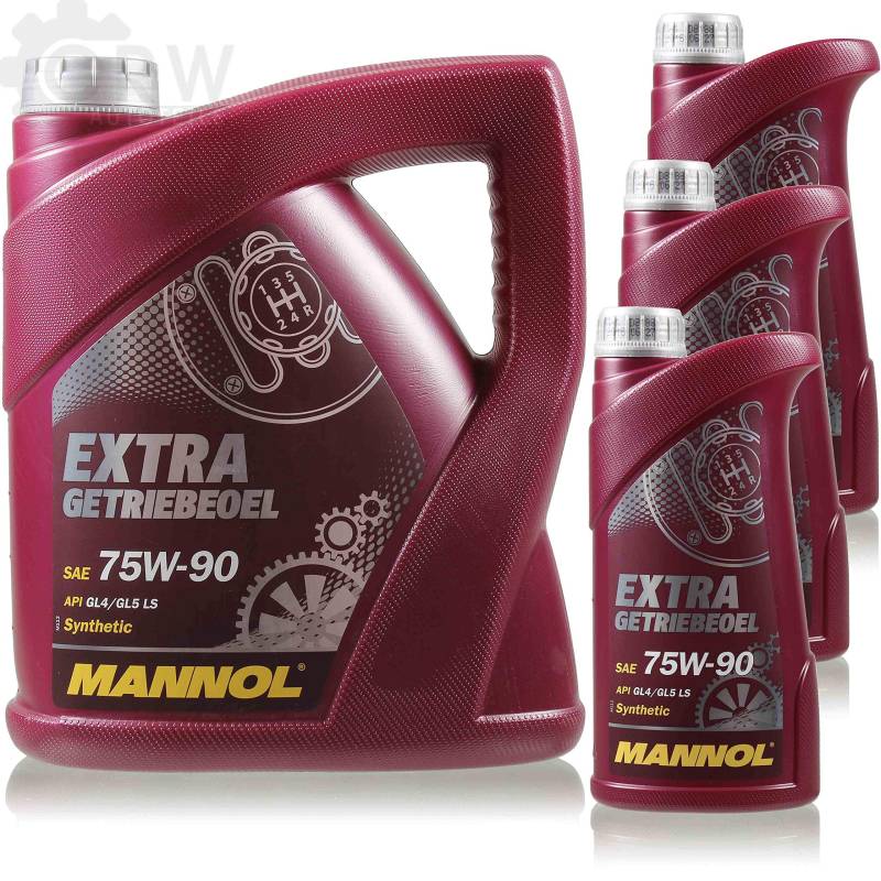 7 Liter Original MANNOL Extra Getriebeoel 75W-90 API GL 4/GL 5 LS von Diederichs