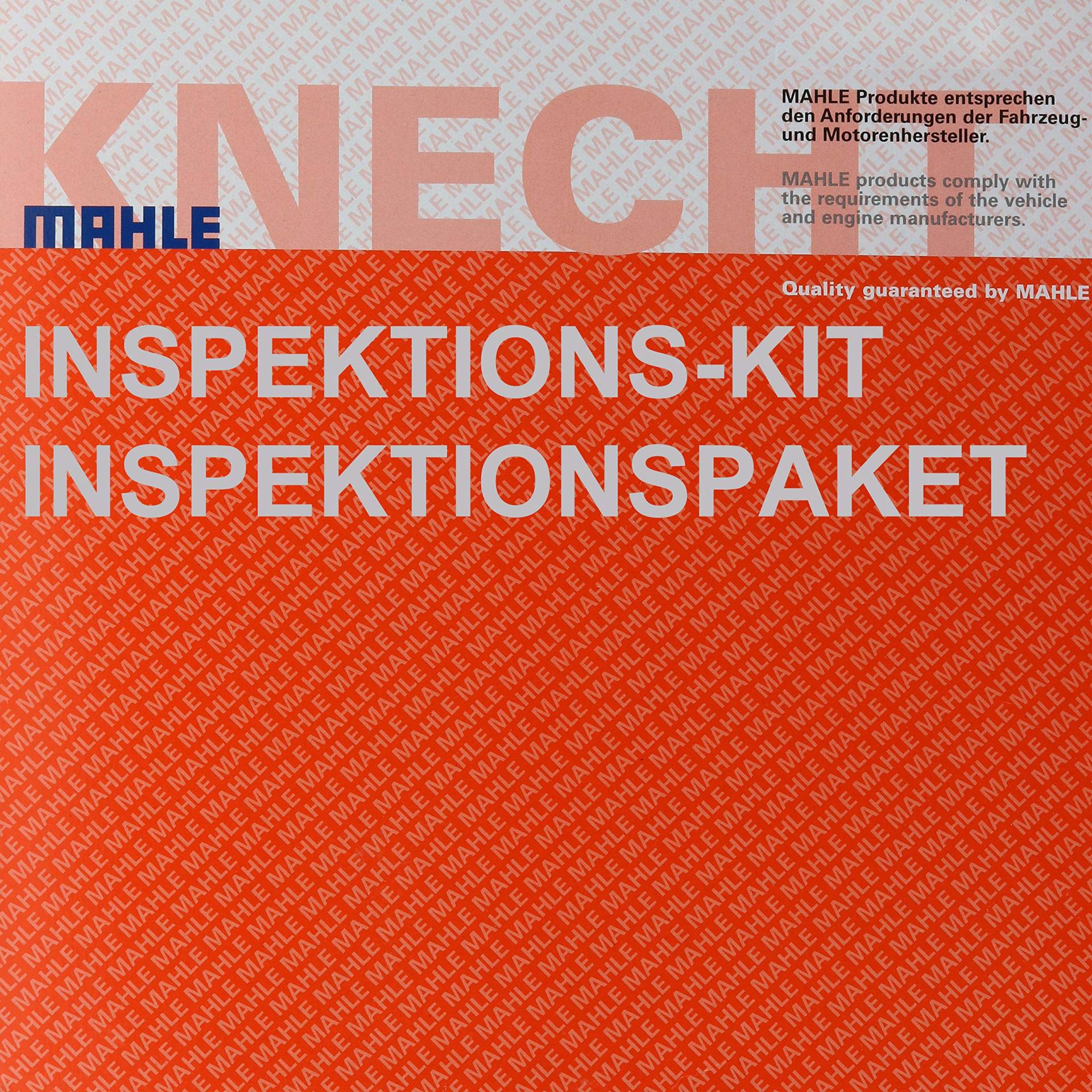 MAHLE Inspektions Set Inspektionspaket Innenraumfilter Kraftstofffilter Luftfilter Ölfilter von QR-PARTS