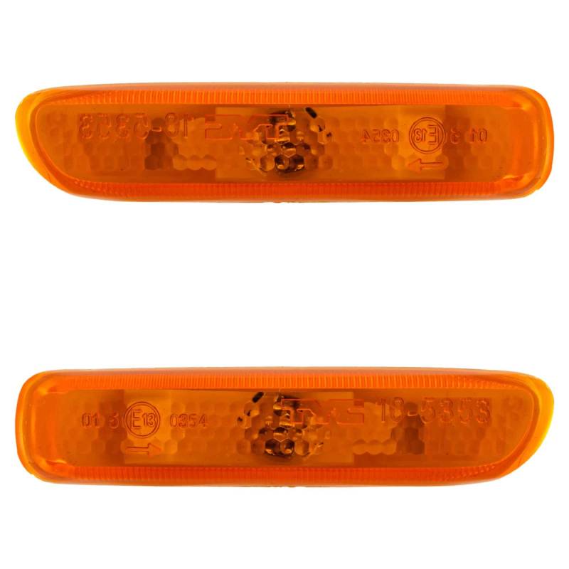 Seitenblinker Set für 3er E46 Bj. 98->> orange 4-Tür von Diederichs