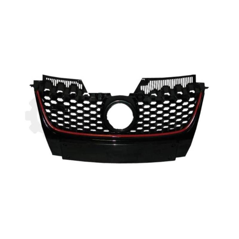 Diederichs Metall Kühlergrill für VW Golf 5 GTI Bj. 10.04->, Silber, Auto, Autoteile, Kühlergrill, 81310031 von Diederichs