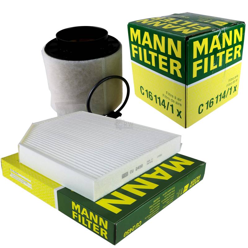 MANN-FILTER Inspektions Set Inspektionspaket Luftfilter Innenraumfilter von Diederichs