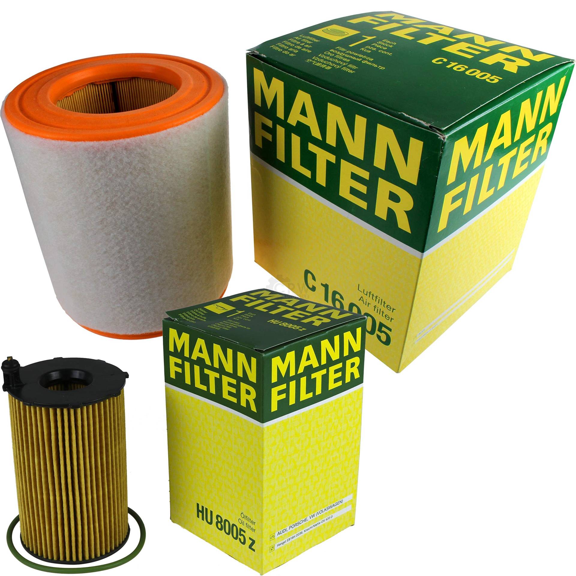 MANN-FILTER Inspektions Set Inspektionspaket Luftfilter Ölfilter von Diederichs